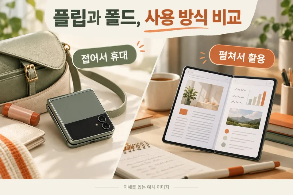 갤럭시 Z플립8·Z폴드8 256GB 비교, 접어서 휴대할까요 펼쳐서 활용할까요?